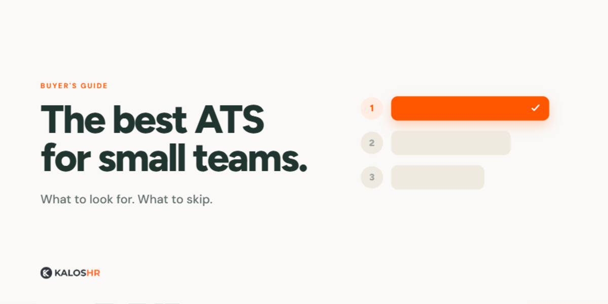 Best ATS for small business: what to look for (and what to ignore)