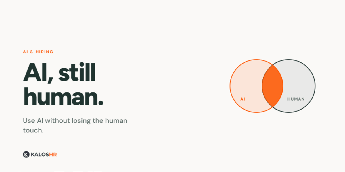 AI in hiring: how small teams can use it without losing the human touch